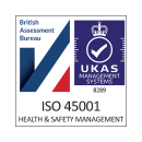 UKAS ISO 45001 logo