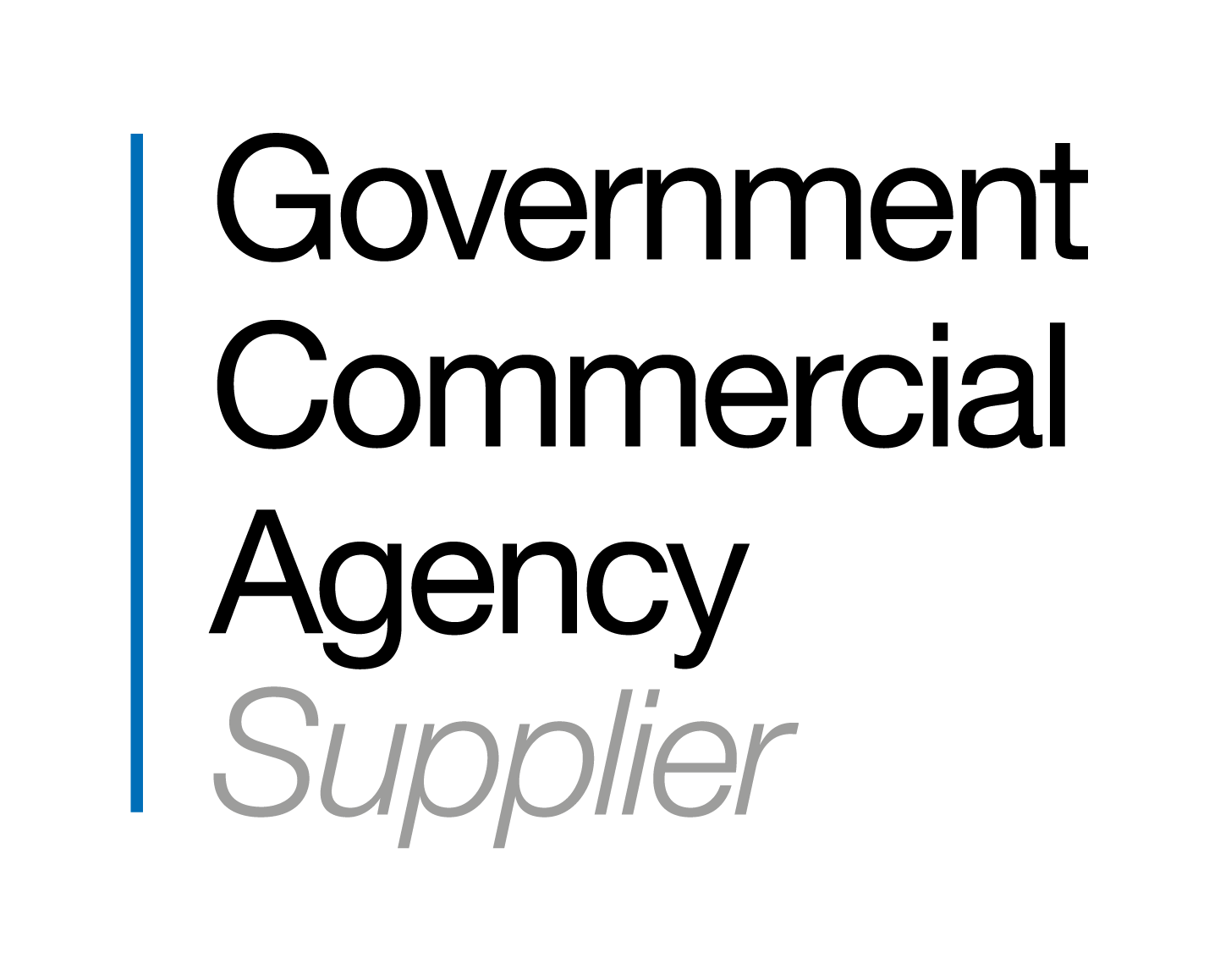 UK Government Commercial Agency Supplier logo 2026